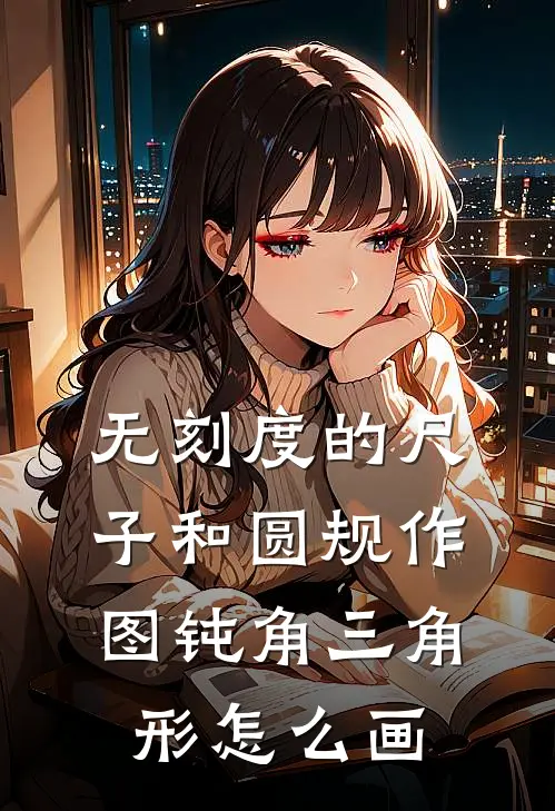 无刻度的尺子和圆规作图钝角三角形怎么画