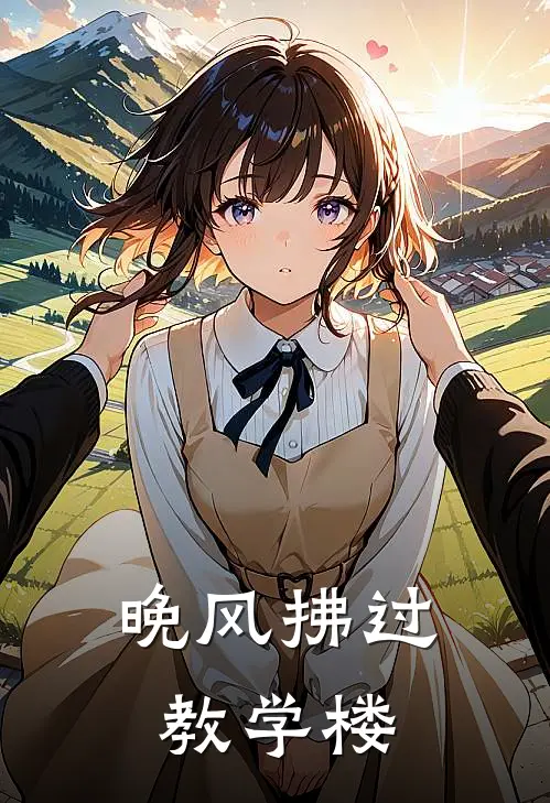 晚风拂过教学楼