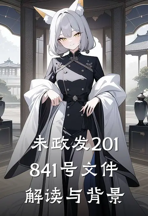 未政发(2018)41号文件解读与背景