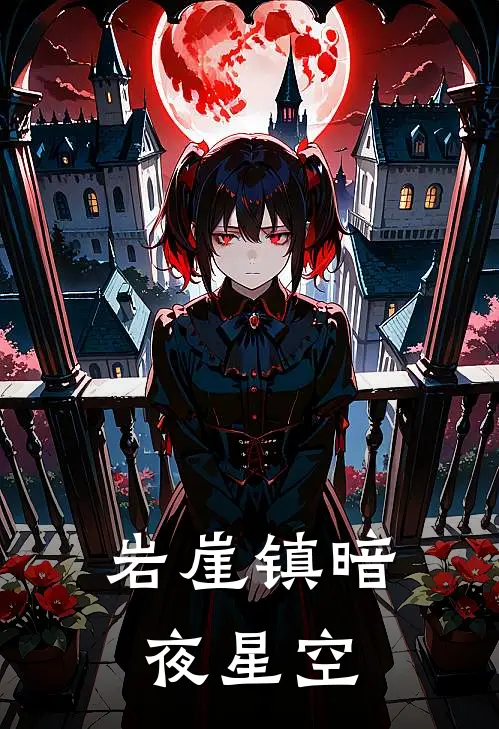 岩崖镇暗夜星空